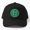 Black, variant on Island Beach State Park Baseball Hat, Heraldic Logo-Inspired Travel Design, Classic Cap