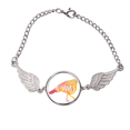 thumbnail image 1 of El dia de Thanksgiving Turkey acuarela Pulsera pulsera pulsera alas de ángel pulsera, 1 of 3