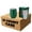 Green, variant on Makerflo 12 oz Powder Wine Tumbler, Ideal for DIY Crafts- Laser Engraving (Green – Pack of 25)