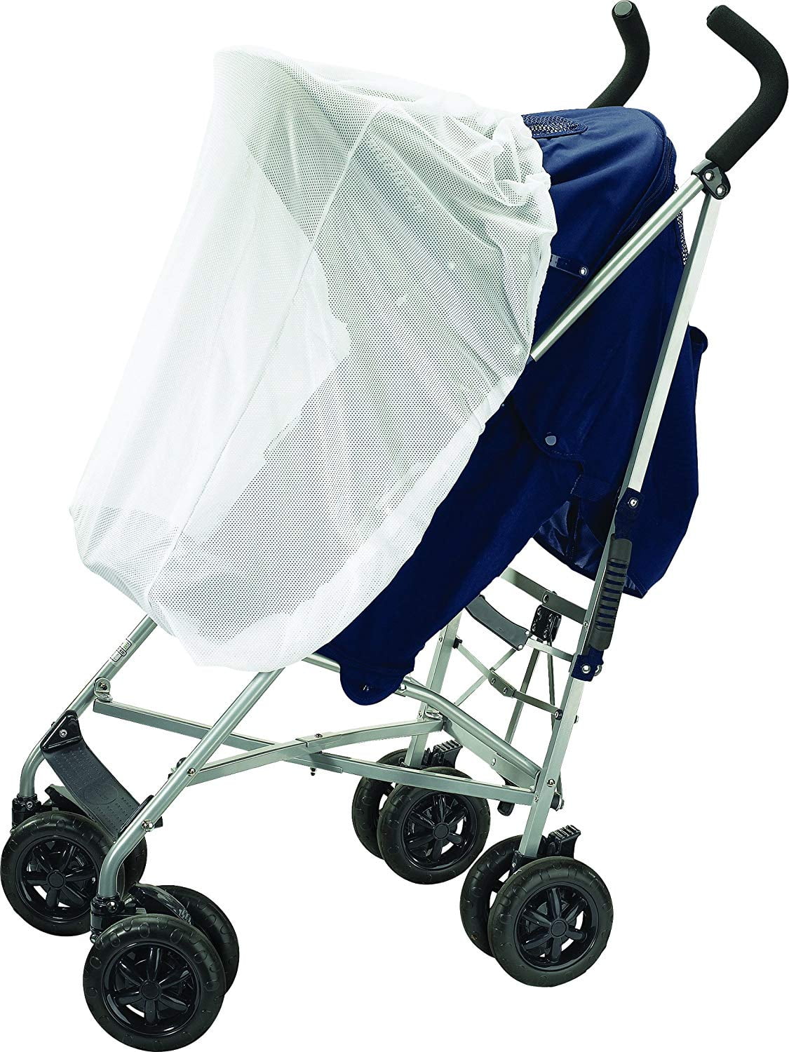 white stroller and carseat