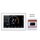 thumbnail image 1 of Termostato de ambiente programable 5 + 1 + 1 Controlador de temperatura de calentamiento de agua LCD retroiluminado, blanco Inevent HA001968-02B, 1 of 7