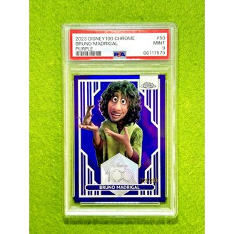 PLUTO of MICKEY MOUSE Disney 100 REFRACTOR POP 1/1 PSA 8 Card 2023