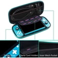 thumbnail image 4 of Estuche de transporte compatible con Switch Lite, carcasa rígida portátil y protectora para la consola Leaf Crossing Lite, ideal para viajes., 4 of 4