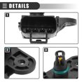 thumbnail image 6 of MAP Manifold Absolute Pressure Sensor Replacement for Ford Escape 2006-2012 Plastic No.1F20-18-211 Black, 6 of 7