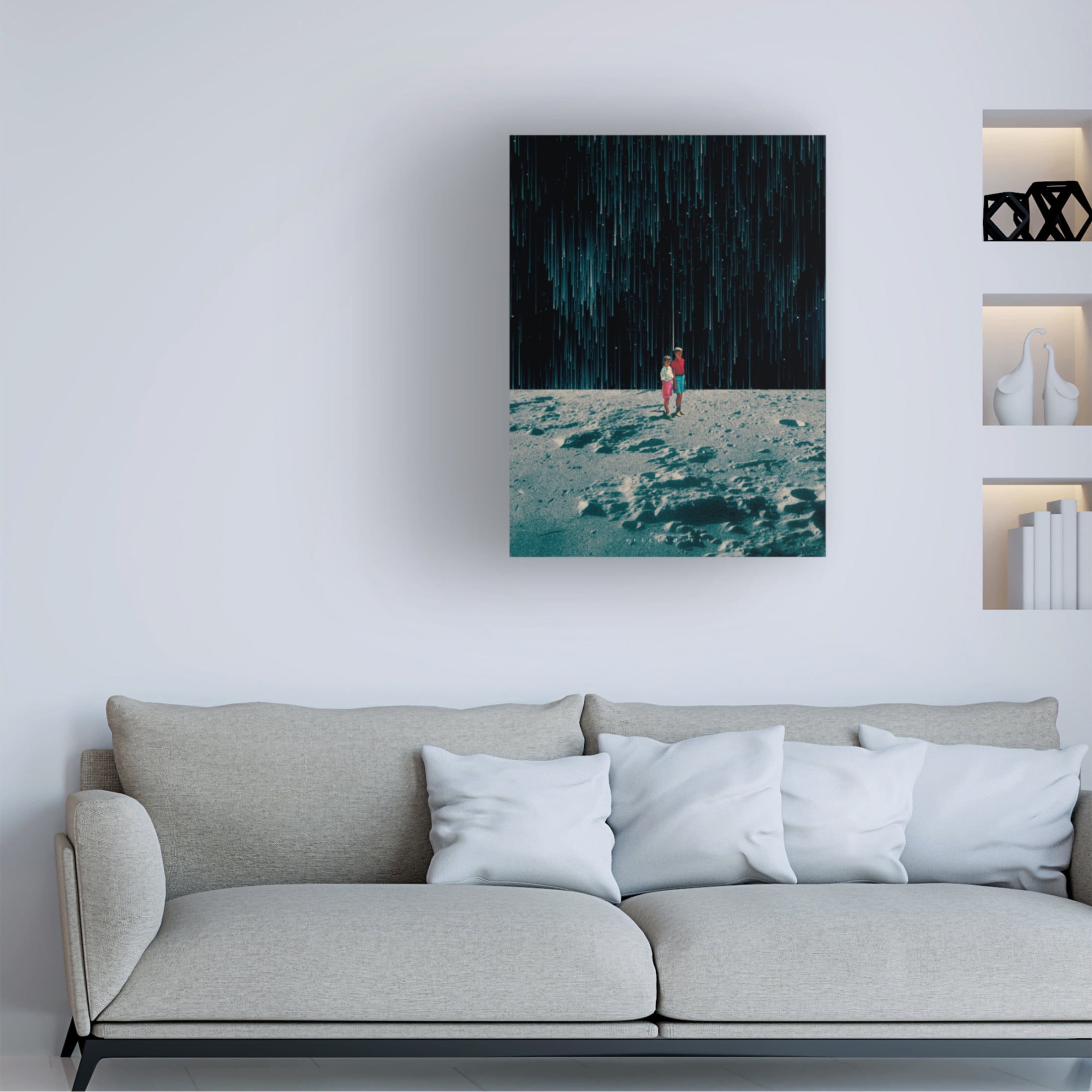 Trademark Fine Art spacerocket art 330 2 Canvas Wall Art