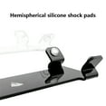 thumbnail image 2 of fastboy Black Desktop Speaker Stand With Hemispherical Silicone Shock-absorbing For Gym Transparent Black, 2 of 6