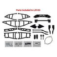 thumbnail image 5 of SuperATV Heavy Duty 7|10" Lift Kit for Polaris General 1000 / General 4 (2016|2018) | Black | Complete Kit with New X300 Axles, A Arms, Tie Rods, Brake Lines, and More|LK-P-RZR900S-HC-SBJ-7-10-R3-02, 5 of 5