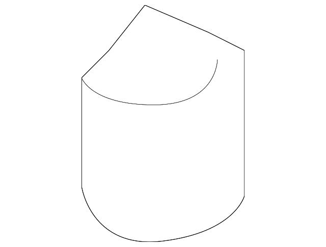 Genuine OE GM Hood Stop Buffer - 15296024