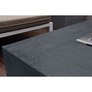 Elementi Hampton 56 Fire Table - Dark Gray, Natural Gas