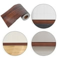 thumbnail image 5 of Dayesque Wood Grain Removable Pvc Waterproof Border Wall Decor Removable Self Adhesive Kitchen Bathroom Tiles Sticker Wallpaper For Home Furniture Brown, 5 of 9
