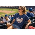 thumbnail image 5 of KimSoong Women Baseball Shirts Baseball Mom T-shirt Baseball Heart Graphic Tee Game Day Gifts Funny Short Sleeve Tops,L, 5 of 17