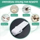 thumbnail image 5 of 6X Reemplazo del Kit de Control Remoto Universal para Ventilador de Techo, 6 Velocidades y Sincronización, Reemplazo Remoto para Luz de Ventilador de Techo CC, 5 of 5