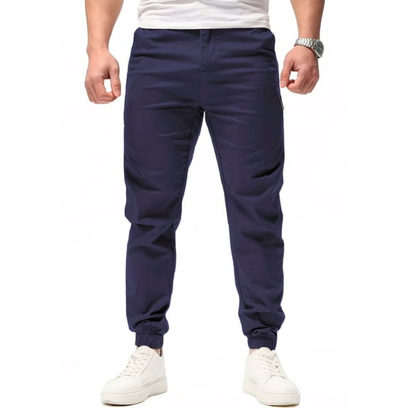 Pantalon Jogger para Hombre Shendy Vendy Slim Fit Stretch con Cordon