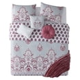 thumbnail image 6 of Blush Damask, 7 Pieces Comforter Set, Full Queen, by VCNY Home, 6 of 7