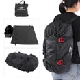 thumbnail image 1 of Mochila de escalada en roca, bolsa de cuerda plegable para equipo de transporte para acampar al aire libre y senderismo (negro) Ecomeon no, 1 of 6