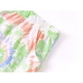 thumbnail image 4 of Topgal Summer Pajamas for Girls Tie Dye Green & Orange Swirl Tank Top & Shorts PJ Set Lovely Jammies Size 6, 4 of 4