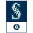 thumbnail image 4 of MLB Seattle Mariners - Logo 22 Wall Poster with Push Pins, 14.725" x 22.375", 4 of 5