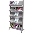 thumbnail image 2 of Paperflow, Large Mobile Literature Display, 1 Each, Silver, 2 of 2