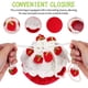 thumbnail image 3 of USHOBE De Almacenaje Tejida Con De Fresa Roja Ajustable Y, 3 of 7