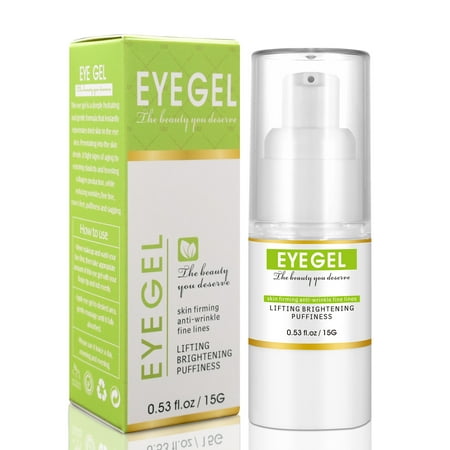 Eye Gel - Best Firming Eye Cream Treatment for Dark Circles, Puffy Eyes, Crow's Feet, Fine Lines & Under Eye (Best Over The Counter Eye Cream For Fine Lines)