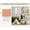 thumbnail image 7 of Soimoi Upholstery & Outdoor Fabric By 5 Yard - Leaves Print - 56" Wide Water-Repellent Cloth for Furniture, Bags & Patio Projects - Orange, 7 of 7