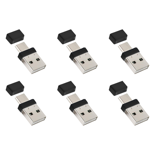 USB Tipo C 2 en 1 Mouse Jiggler Plug & Play Shaker Indetectable ()