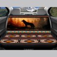 thumbnail image 6 of Pzuqiu Wolf Front and Rear Seat Cover Set Non-Slip Breathable Seat Covers for Cars, Full Set Auto Decor Compatible with Most Sedans Trucks SUV, 6 of 10
