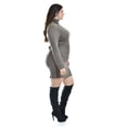 thumbnail image 2 of Vestido de punto Roman Fashion Tallas Extras 3821 Cafe 40, 2 of 6