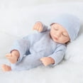 thumbnail image 6 of Soft Vinyl Poseable Collectible Doll 7.09 Inch Realistic Sleeping Figure, Art Display Model and Photography Companion Prop, 6 of 7