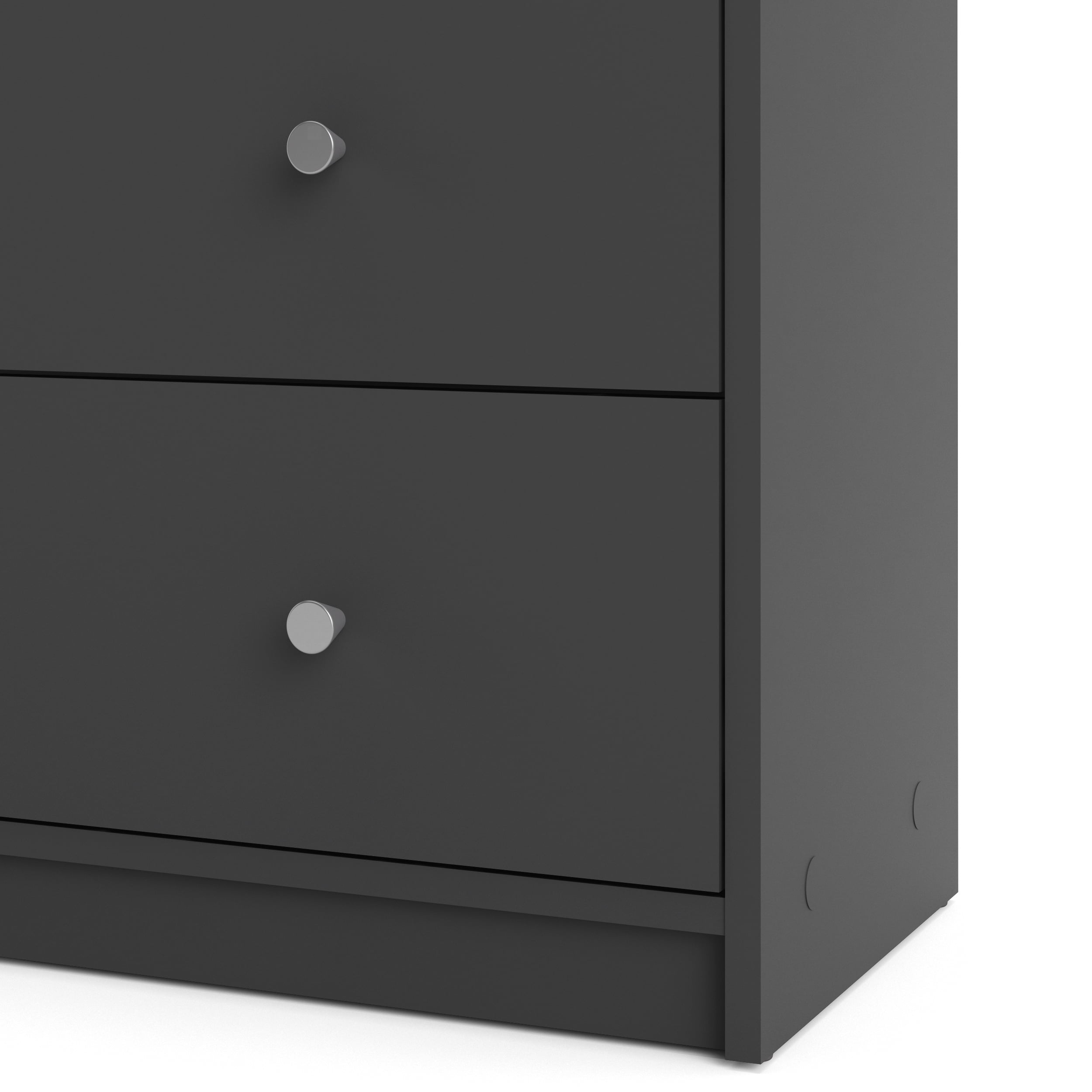 Studio 6 Drawer Double Dresser, Grey