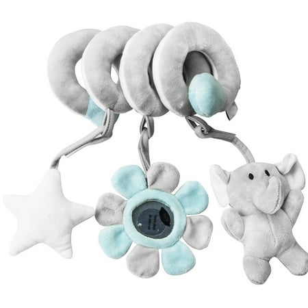 

Crib Hanging Doll Toy Baby Teething Toy Boys Girls Educational Plush Bed Pendant Color Enlightenment Infant 3M 6M+ Gift