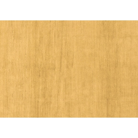 Ahgly Company Indoor Rectangle Solid Brown Modern Area Rugs, 2' x 3'