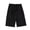 Black, variant on Womens Soft Pajama Shorts Comfy Loose Stretchy Drawstring Waist Knee Length Sleep Lounge Short