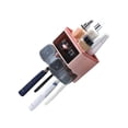 thumbnail image 2 of Estante de almacenamiento para cepillos de dientes, estante para cepillos de dientes, portavasos para cepillos de dientes sin perforaciones, estante para cepillos de dientes, máxima confiabilidad, 2 of 10