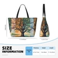 thumbnail image 4 of Easygdp Seasonal Tree Reflection Bolsa de Viaje de Playa de Gran Capacidad, Bolsa Tote Perfecta para la Playa, Escapadas de Fin de Semana y Viajes, 4 of 7