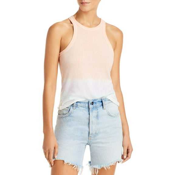 Bandier WSLY HORIZON/SHEER LILAC/SEAFOAM Rivington Weekend Tank Top US 2XL