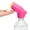 Pink, variant on Suds2Go Refillable Caps, 2 Pack - Universal Fit Turns Most Disposable Water Bottles Into A Hand Washing Station - Includes Refillable Soap Reservoir - Conveniently Sized to Take on the Go - Teal