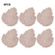 thumbnail image 5 of Inteprter 6x platos redondos hechos de PVC de calidad alimentaria para de comedor alta protección fácil de limpiar sin dejar manchas Mostrada Oro rosa, 5 of 6