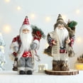 thumbnail image 5 of Muñeco de Papá Noel de pie, 20/28 cm, bonito adorno para árbol de Navidad 2023, decoración navideña, regalo de Navidad para el hogar, Año Nuevo 2024, 5 of 5