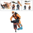 thumbnail image 3 of 2xminiature Diver Figura Océano Modelo Aventura Decoración Fish Tank Accesorios Estilo 4, 3 of 10