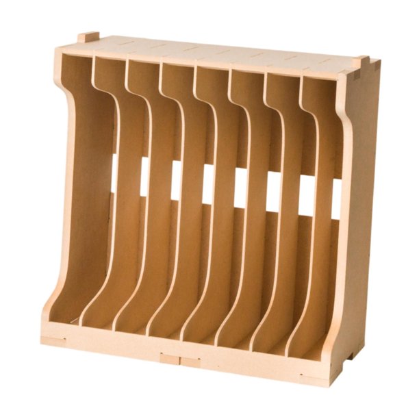 Estantería para Herramientas de Modelismo Estante de Almacenamiento para Sprues Soporte de Piezas MDF Adecuada para Aficionados Manualidades Montaje D 30x15x40cm