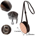 thumbnail image 5 of Lsque Mushroom Pattern Shoulder Bag – Microfiber Leather Crossbody with Detachable Strap & Handle Ring, Waterproof & Durable, Elegant Everyday Carry, 5 of 5