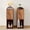 Bown Set of 2, variant on LEFHDA Modern Narrow Nightstands Set of 2 & Dressers Mid-century Modern Brown Wood Bedside Tables with Drawers, Open Shelf, and Wood Grain Design for Bedroom & Living Room