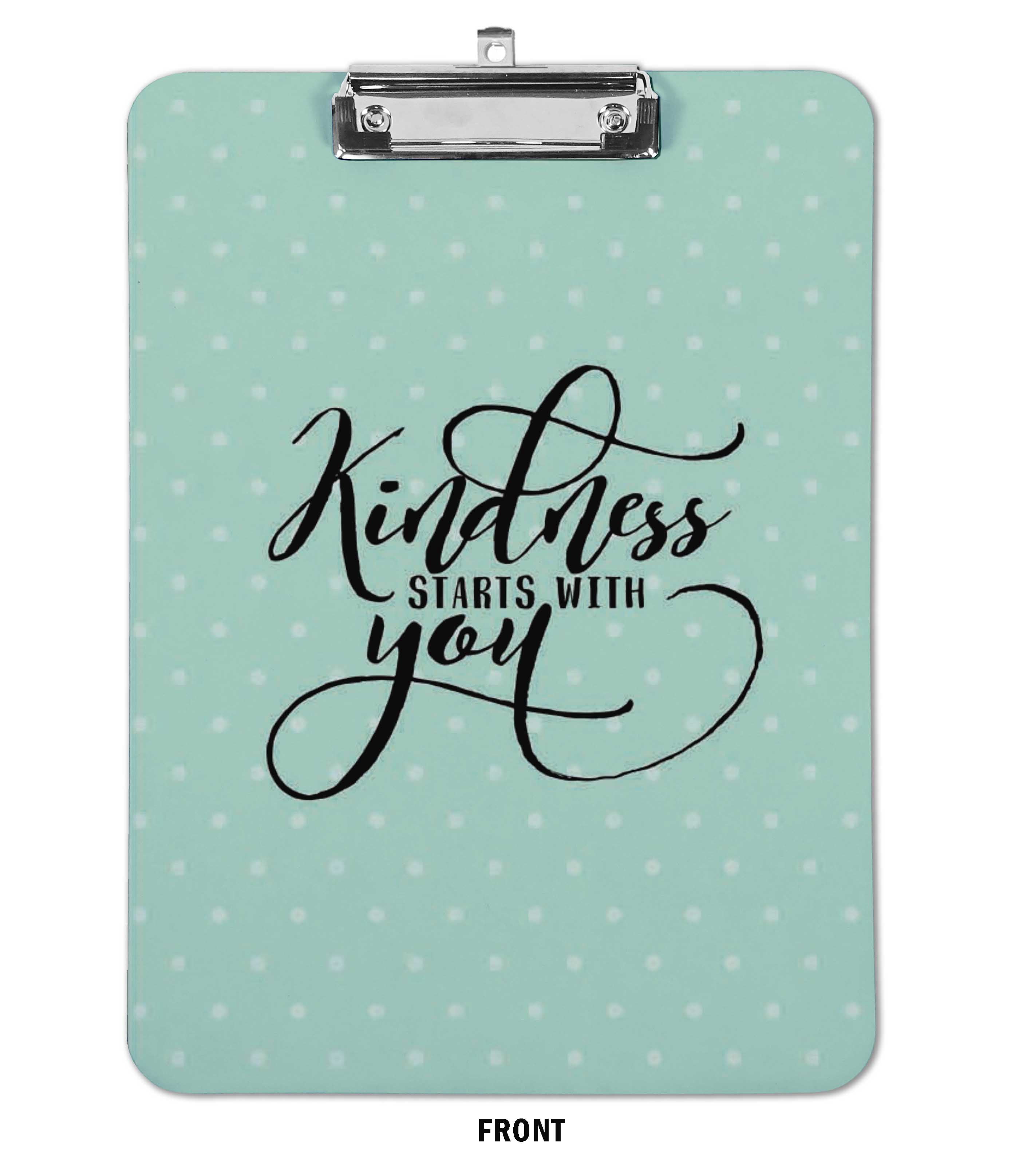 Inkdotpot Dry Erase Double Sided Clipboard Text Printed Paperboard Clipboard With Free Marker & Duster