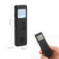 thumbnail image 3 of 16GB Digital Voice Recorder Voice Activated Recorder Noise Reduction MP3 Player HD Recording 10h Continuous Reco, 3 of 7
