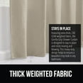 thumbnail image 3 of Cortina de ducha GORILLA GRIP Waffle 180 x 200 cm, tela beige, 3 of 8