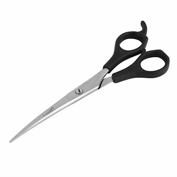 Laazar Curved Pet Grooming Scissors, Professional  6.5" Shears with Premium Japanese Steel For Dogs & Cats