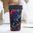 thumbnail image 6 of Goofa Artistic Colorful Bird for Insulated Travel Coffee Mug Spill Proof Leak Proof 16 OZCoffee Tumbler Reusable Coffee Cups with Lids Thermos for Hot and Cold Drink, 6 of 8