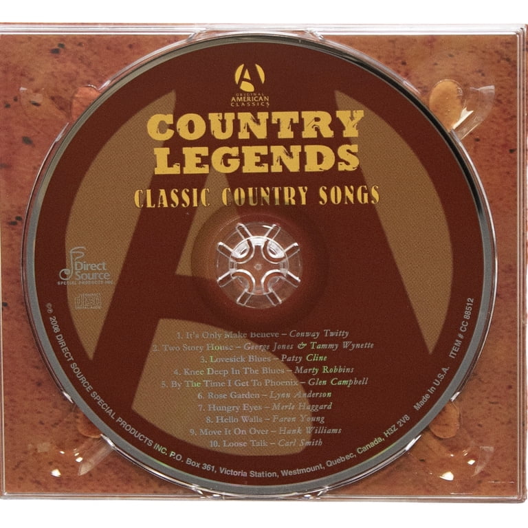 Original American Classics Country Legends 3-Disc Set CD - Walmart.com