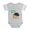 Heather Gray, variant on CafePress - Hide The Afikomen Copy - Cute Infant Baby Football Bodysuit